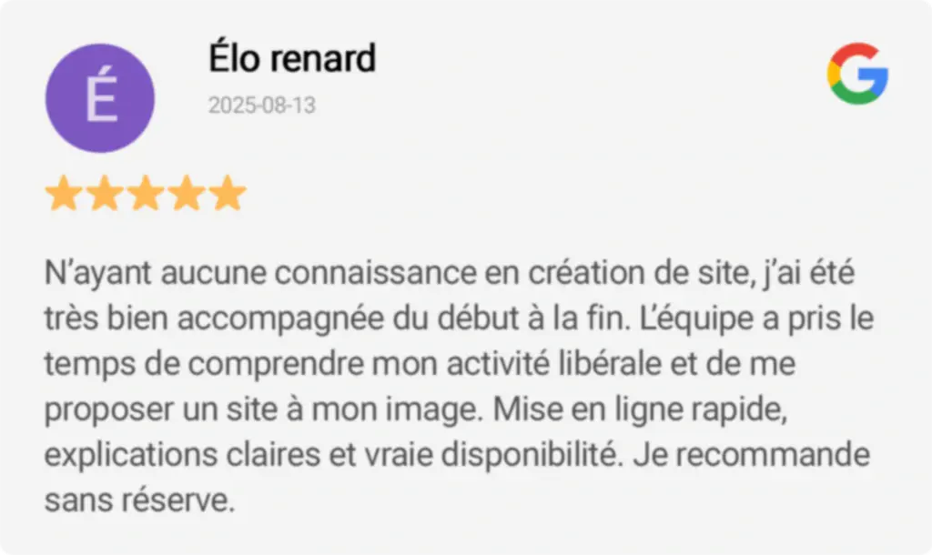 Avis clients Agence Web Yonne