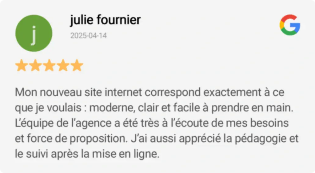 Avis clients Agence Web Yonne